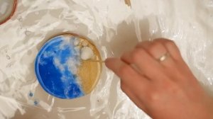 DIY|| МОРЕ ИЗ ЭПОКСИДНОЙ СМОЛЫ || Ошибки в работе с эпоксидкой || Первый опыт работы с эпоксидкой