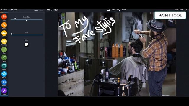 piZap's Quick Photo Editing Tutorial:Paint Tool смотреть онлайн