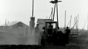 1975 год. Тюменский район. Совхоз Успенский. Посадка картофеля.