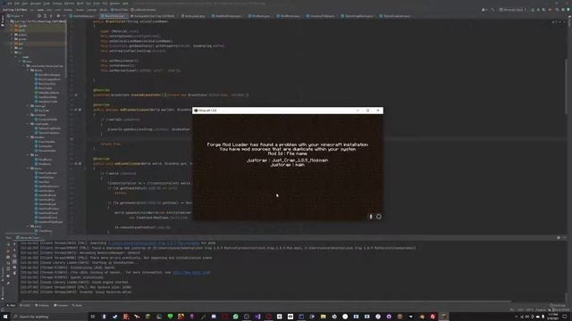 Missing Resources/Textures Minecraft Modding with Forge | FileNotFoundException Forge Modding смотреть онлайн