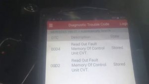 00D4/00D2/0722/0793/0794 - Repair Service Mercedes A Class
