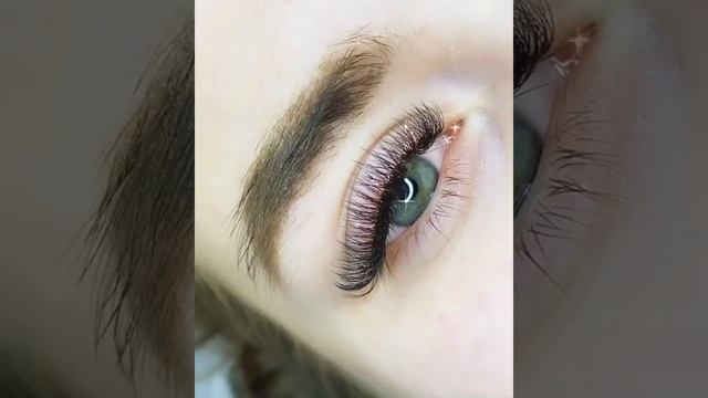 eyelash extension 3d volume Наращивание ресниц 3д объём