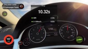 Volkswagen Touareg NF 204hp CP Stage1 270hp 0-100
