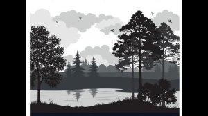 Время рисовать.Пятно.Ритм пятен