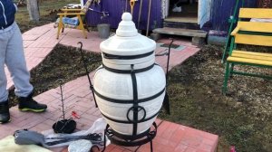 Распаковка и обзор тандыра Есаул. Часть 2