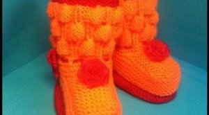 Вязание спицами ПИНЕТКИ- САПОЖКИ #31