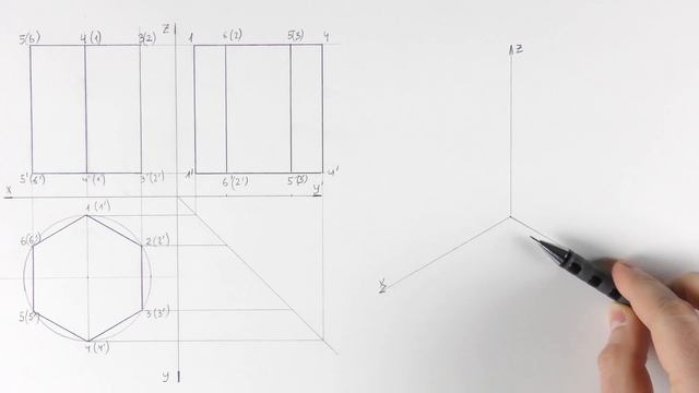 Как начертить изометрию