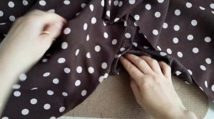Шью сарафан с воланом на плечах. Выкройка простого летнего платья для начинающих