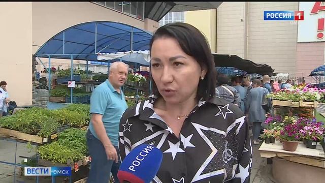 Аэротруба распугала всех покупателей на Левобережном рынке Омска смотреть онлайн