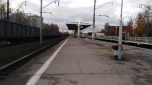 ОБЗОР Ж/Д СТАНЦИИ "ПИСКАРЕВКА" + ЭЛЕКТРОПОЕЗД "ЭТ2М-036"