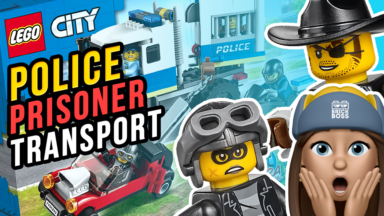 ?LEGO City Транспорт для перевозки преступников (60276) ОБЗОР / Инструкция по сборке машины Лего