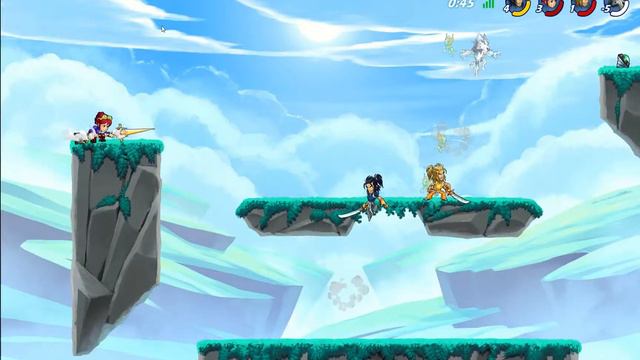 Brawlhalla -- мега динамичная онлайн игра ( обзор, геймплей игры)