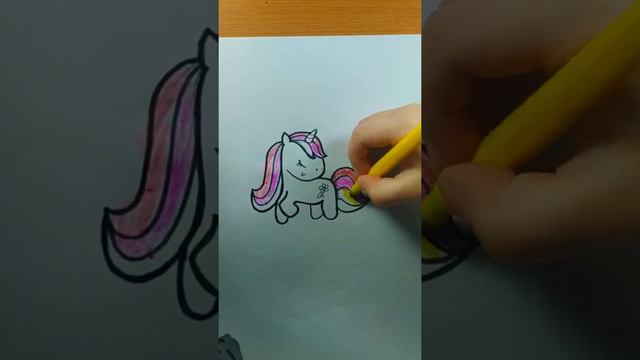 Як намалювати поні/draw poni/для дітей