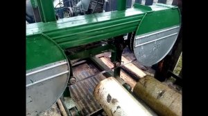 Самодельная ленточная пилорама(Часть 3)