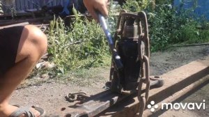 Ремонт навески мтз-82, погнули продольные тяги