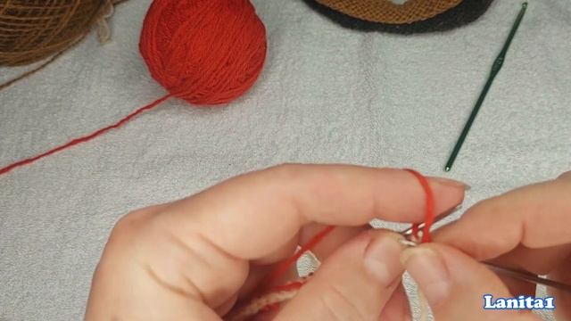 Юбка спицами. Цельновязанный пояс, набор петель с дополнительной (бросовой) нитью. МК. Часть N1.