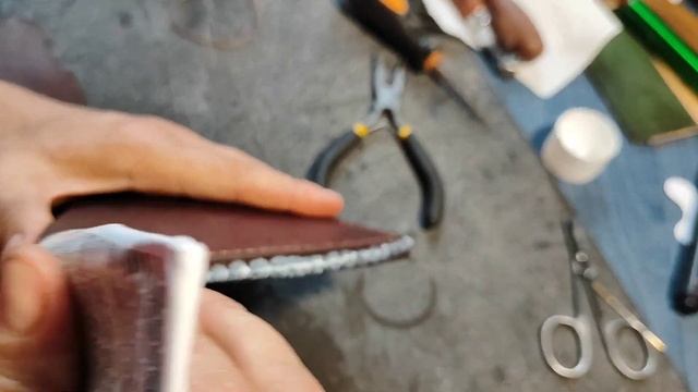 Ножны для топора из кожи хромового дубления, своими руками. смотреть онлайн