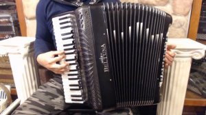 BELTLEAIVFLY120BK - Black Fly Beltuna Leader IV Compact Piano Accordion LMMH 41 120 $11999