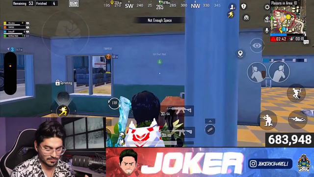 REACTION AND PRO BGMI GAMEPLAY | ROAD TO 700K