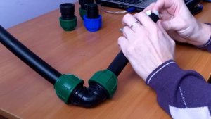 Компрессионные фитинги ПНД, муфты, отводы. "Полисервис" г. Челябинск