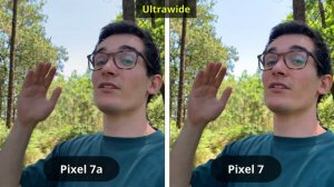 Google Pixel 7 vs 7a - Camera Comparaison