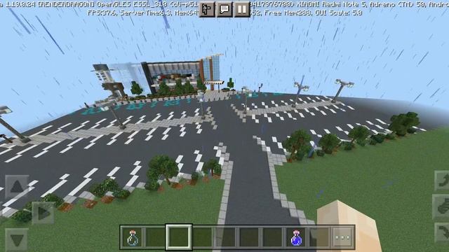 обзор на город в Майнкрафт строил сам без модов смотреть онлайн