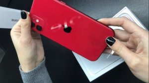 Мини обзор IPhone 11 red