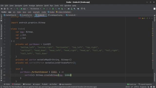 ساخت بازی مار در اندروید قسمت چهارم смотреть онлайн