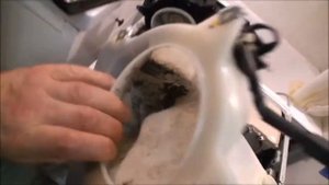 Чистка воздуховода стиральной машинки с сушкой LG