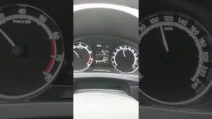 Расход шкода рапид - на ходу по трассе и данные борт компьютера.
