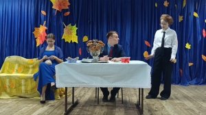 Школьная театральная студия «Бенефис» (рук.Н.И.Завидова) - Недоросль (Д.И.Фонвизин)