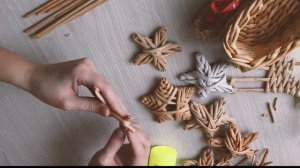DIY Звезды из бумажной лозы (2 способа)