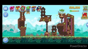 Level 9 Angry Birds Friend (No-PowerUp) 28 Jan week 1192 Three Stars #AngryBirdsFriends