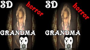 horror video game 3D video SBS VR box google cardboard