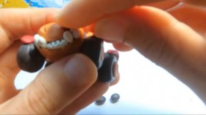 Лепим Машинку Мокас из пластилина. Мультик Машинки Мокас\Видео лепка