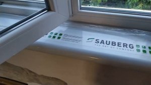 Заменили окна на мансарде.