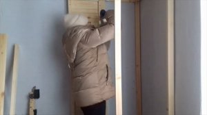 Дача для удачи .ШКАФ ИЗ БРУСА ЖЕНСКИМИ РУКАМИ. 1 ЧАСТЬ.