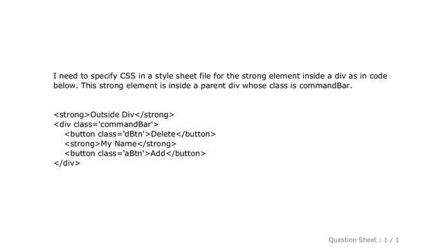 CSS : CSS selector for a child element whose parent element has a certain class смотреть онлайн