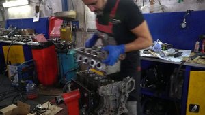 OPEL CORSA OPC установка кованой поршневой