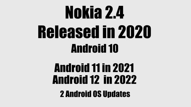 Nokia 2.4 Android 13 Update