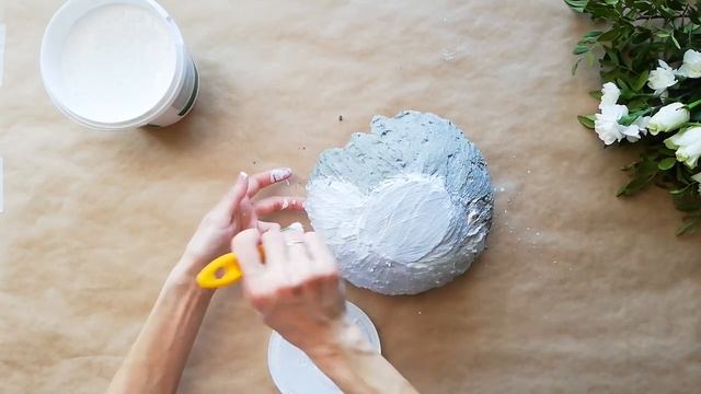 DIY Пасхальный декор своими руками / Весенний декор, кашпо / Spring Decor, Pots Made Of Concrete