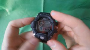 G-SHOCK GW-9400-1E | Обзор и настройка (на русском) | Купить со скидкой