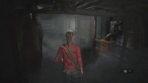 RESIDENT EVIL 2 - Claire Redfield vs William Birkin / G (1st Encounter)