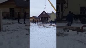 Как перевести дом целиком не разбирая. 1й ч.