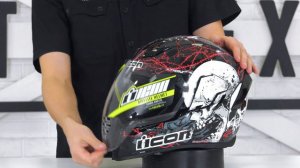 Мотошлем ICON AIRFLITE SKULL18