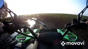 Видео отчёт о рыбалке на щуку!Покатушка с Яриком на квадроцыкле 200 кубов!