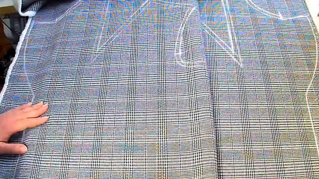 Как сшить пальто прямого кроя. Пальто без подкладки. Пальтовый трикотаж на овчине. смотреть онлайн