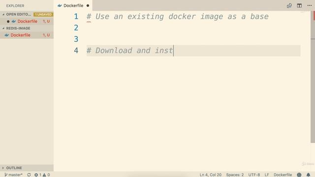 Docker and Kubernetes || Part 23 || Building a Dockerfile смотреть онлайн