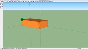 Как закруглить кирпич в программе SketchUp?