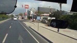 Дорога Аэропорт Газипаша - Алания - 8 Турция Turkey Airport Road Gazipasa - Alanya ziminvideo